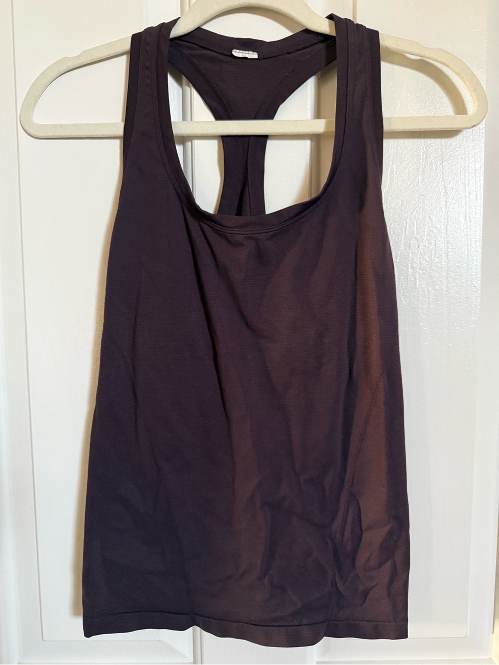 Fabletics Plum Racerback Tank Top